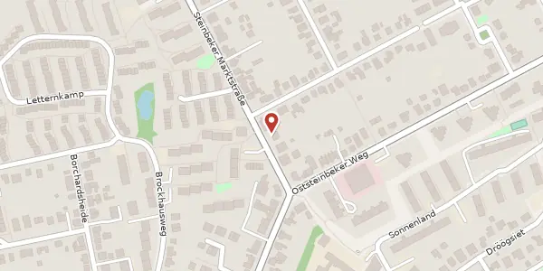 Karte der Umgebung von Steinbeker Marktstraße 56, 22117 Hamburg