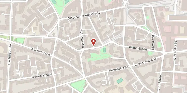 Karte der Umgebung von Eulenstraße 26, 22765 Hamburg