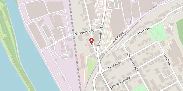Karte der Umgebung von Bodewigstraße 30, 56112 Lahnstein