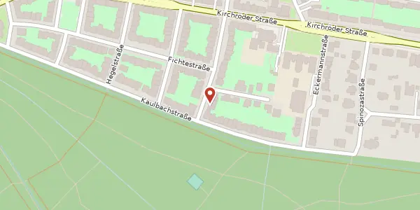 Karte der Umgebung von Schleiermacherstraße 17, 30625 Hannover