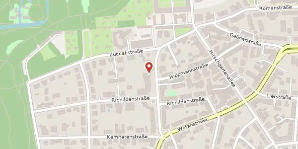 Karte der Umgebung von Laimer Str. 41 a, 80639 München