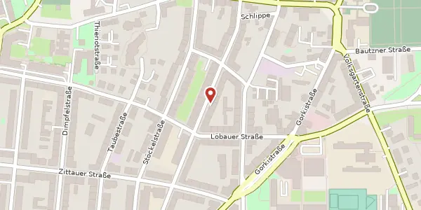 Karte der Umgebung von Clara-Wieck-Straße 34, 04347 Leipzig