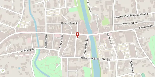 Karte der Umgebung von Lange Straße 66, 29439 Lüchow