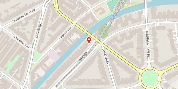 Karte der Umgebung von Isestraße 73, 20149 Hamburg