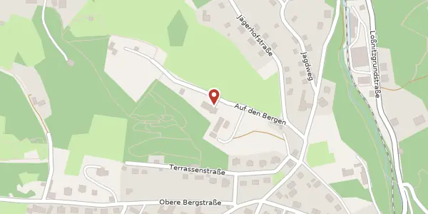 Karte der Umgebung von Auf den Bergen 9, 01445 Radebeul