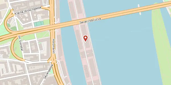 Karte der Umgebung von Im Zollhafen 9, 50678 Köln