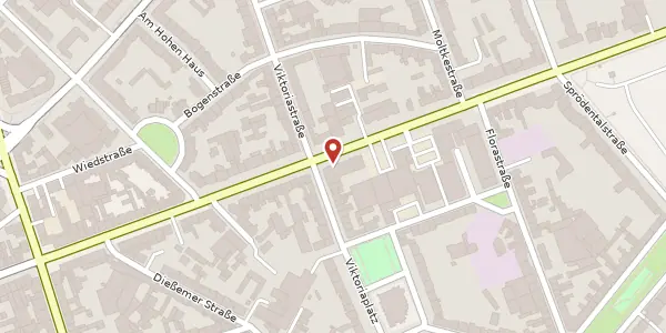Karte der Umgebung von Uerdinger Str. 95, 47799 Krefeld
