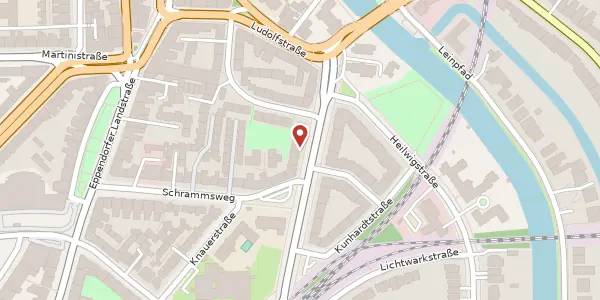 Karte der Umgebung von Kellinghusenstr. 19, 20249 Hamburg