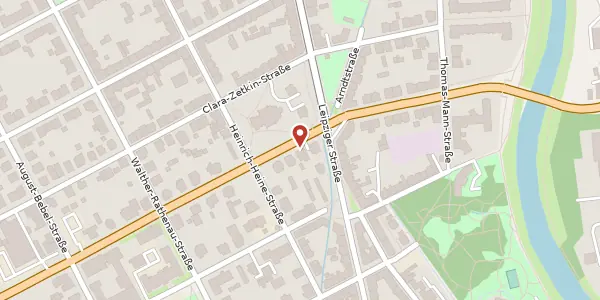 Karte der Umgebung von Kolpingstraße 32, 08058 Zwickau