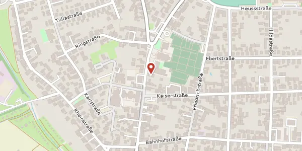 Karte der Umgebung von Karlsruher Straße 60, 76351 Linkenheim