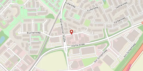 Karte der Umgebung von Drechslerweg 15, 55128 Mainz