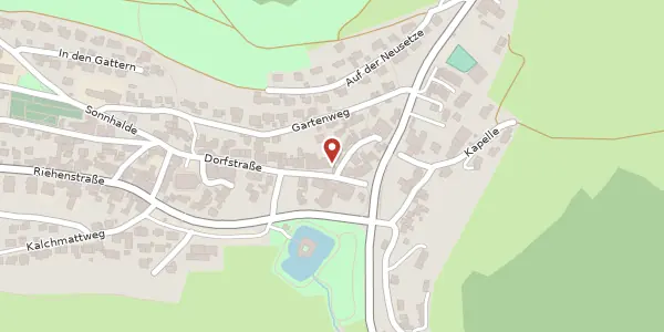 Karte der Umgebung von Dorfstraße 4, 79594 Inzlingen