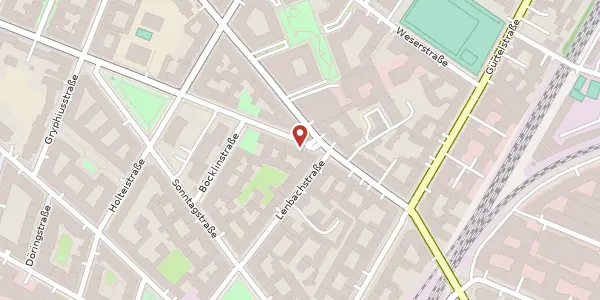 Karte der Umgebung von Wühlischstraße 58, 10245 Berlin