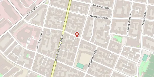 Karte der Umgebung von Görresstr. 31, 80798 München