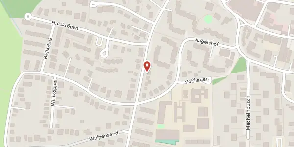 Karte der Umgebung von Flerrentwiete 33b, 22559 Hamburg