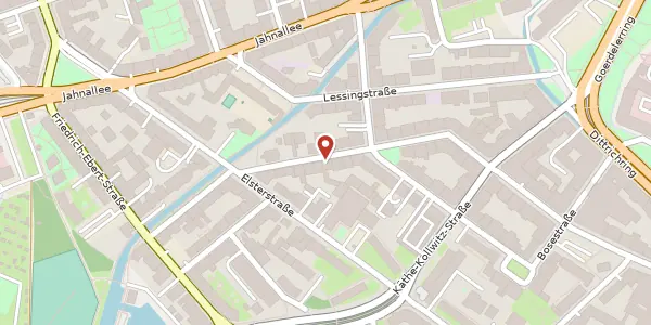Karte der Umgebung von Gottschedstraße 35, 04109 Leipzig