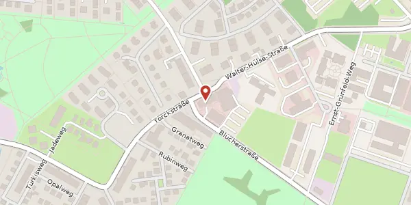 Karte der Umgebung von Blücherstraße 40, 06120 Halle (Saale)