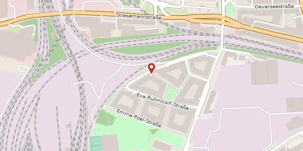 Karte der Umgebung von Susanne-von-Paczensky-Straße 11, 22765 Hamburg