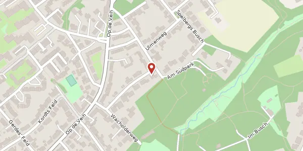 Karte der Umgebung von Wacholderweg 2, 44869 Bochum