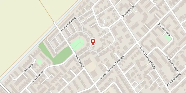 Karte der Umgebung von Feldhasenweg 38, 50859 Köln