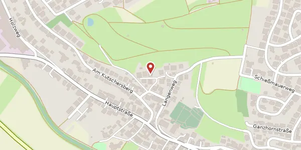 Karte der Umgebung von Kurzer Weg 14, 74235 Erlenbach
