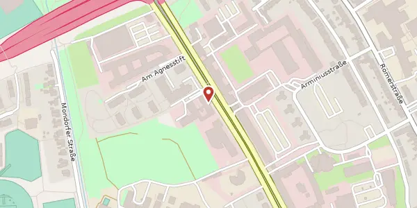 Karte der Umgebung von Graurheindorfer Str. 149a, 53117 Bonn