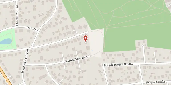 Karte der Umgebung von Schönfließer Straße 128 A, 13465 Berlin