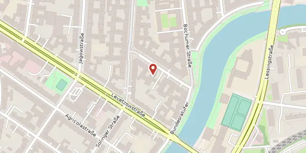 Karte der Umgebung von Dortmunder Straße 11, 10555 Berlin
