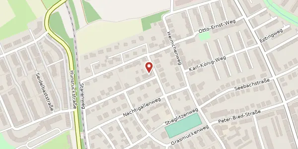 Karte der Umgebung von Bachstelzenweg 2a, 65929 Frankfurt