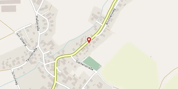 Karte der Umgebung von Hauptstraße 33, 98590 Rosa
