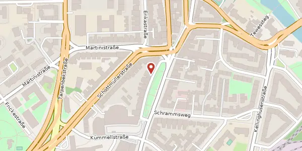 Karte der Umgebung von Eppendorfer Landstraße 91, 20249 Hamburg