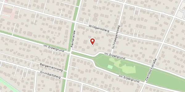 Karte der Umgebung von Im Erpelgrund 63, 13503 Berlin