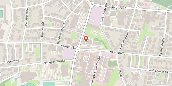 Karte der Umgebung von Heerstraße 44, 78628 Rottweil