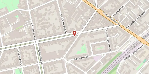 Karte der Umgebung von Oppenhoffallee 138-140, 52066 Aachen