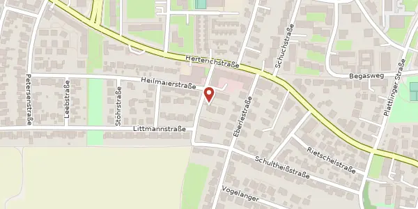 Karte der Umgebung von Sörgelstr. 7, 81477 München