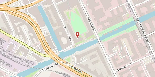 Karte der Umgebung von Sonninstraße 17, 20097 Hamburg