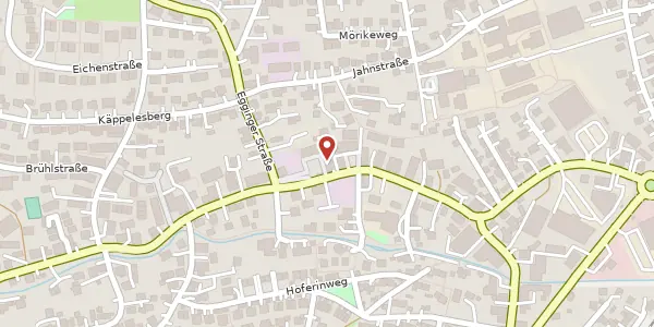 Karte der Umgebung von Erlenbachstraße 48/1, 89155 Erbach