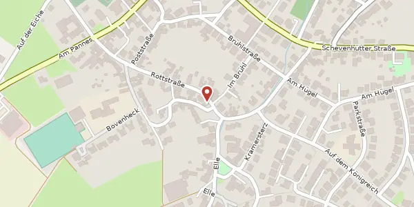 Karte der Umgebung von Rottstr. 48, 52224 Stolberg