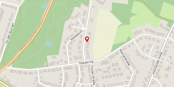 Karte der Umgebung von Tilsiter Str. 53, 45470 Mülheim an der Ruhr