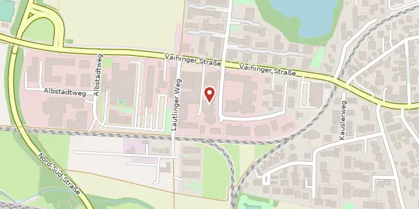 Karte der Umgebung von Vaihinger Straße 149A, 70567 Stuttgart