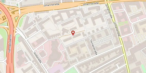 Karte der Umgebung von An der Ulanenkaserne 24, 40476 Düsseldorf