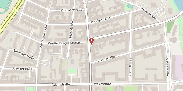 Karte der Umgebung von Pichelsdorfer Straße 92, 13595 Berlin