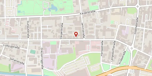 Karte der Umgebung von Lotzbeckstraße 32, 77933 Lahr
