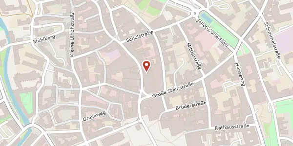 Karte der Umgebung von Gr. Ulrichstraße 59, 06108 Halle (Saale)