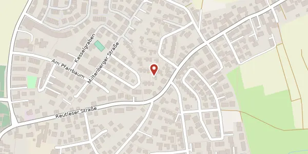 Karte der Umgebung von Hammelburger Weg 3, 90427 Nürnberg