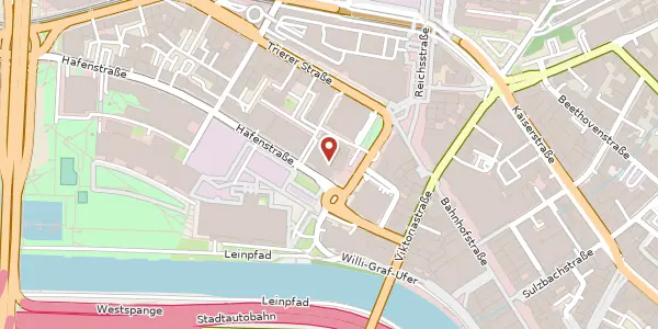 Karte der Umgebung von Faktoreistraße 4, 66111 Saarbrücken