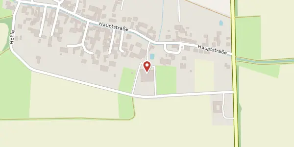 Karte der Umgebung von Hauptstraße 7 b, 99955 Urleben