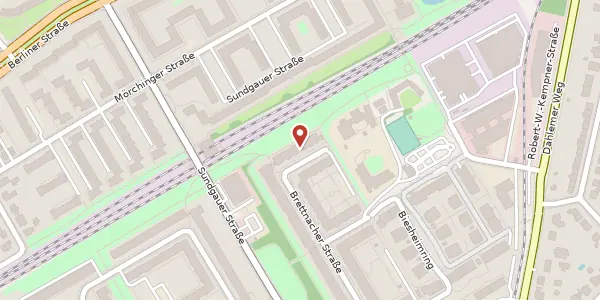 Karte der Umgebung von Brettnacher Straße 27, 14167 Berlin