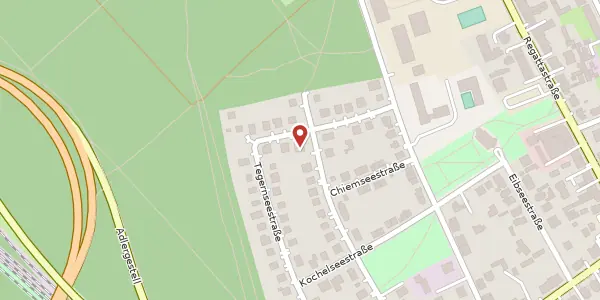 Karte der Umgebung von Ammerseestraße 10, 12527 Berlin
