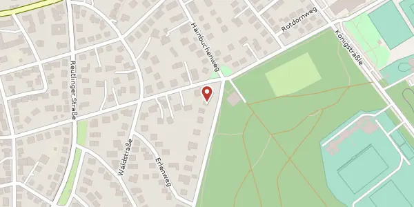 Karte der Umgebung von Rosshaustraße 4 - 6, 70597 Stuttgart